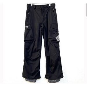 Burton boys, cargo ski snowboard pants black size small 8 yrs
